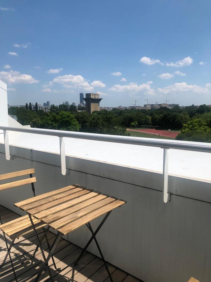 Augartenblick Penthaus 17 - Blick zum Riesenrad Wien Exterior foto