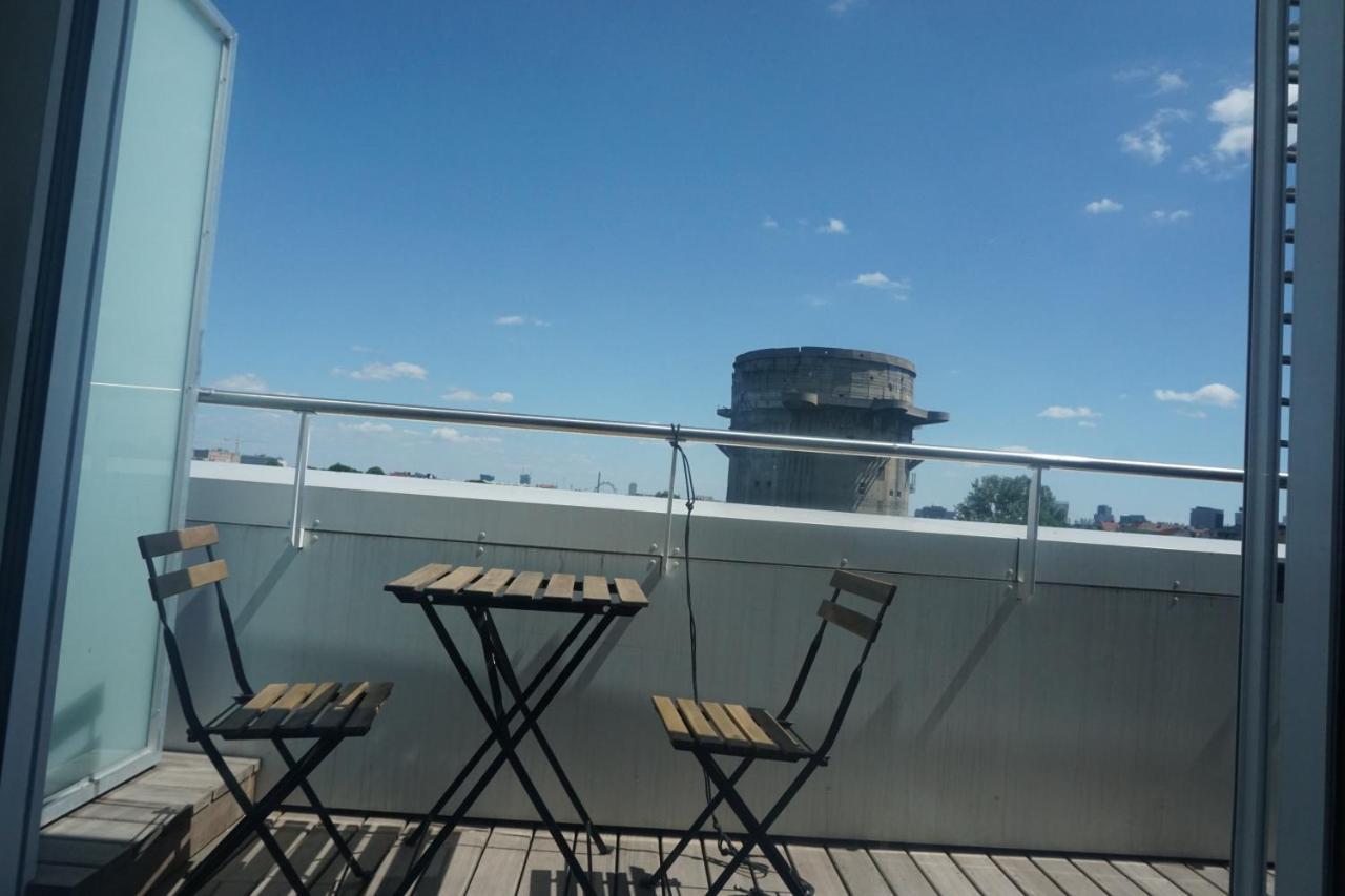 Augartenblick Penthaus 17 - Blick zum Riesenrad Wien Exterior foto